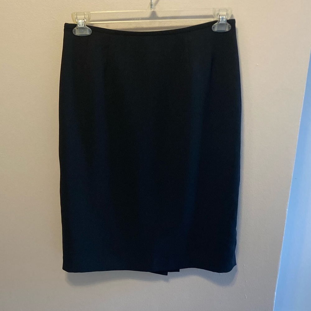 **SOLD!** Modest Black Pencil Skirt Size 8!